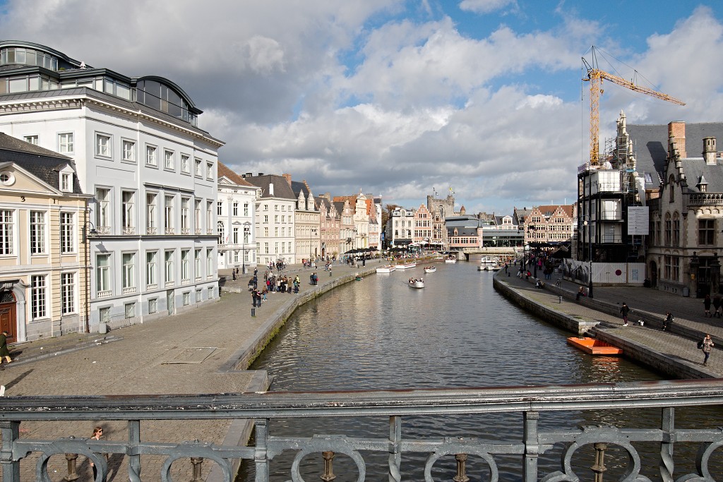 gent gand hdr belgie Sint-Michielskerk Sint-Michielsbrug Korenlei Sint-Niklaaskerk Stadshal Emile Braunplein belfort Sint-Baafskathedraal Gravensteen